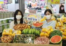 [포토] 양재하나로마트, 착한가격 최대 40% 할인