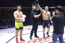 [로드FC]남의철, 앙숙 권아솔과 복싱 판정승...MMA 재대결 예고