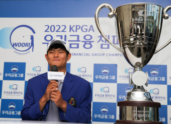 ‘깜짝 우승’ 장희민 “임성재 형 기운 받았나봐요…PGA 투어 목표”