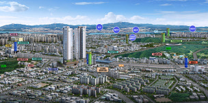 현대아산㈜, 현대프라힐스 소사역 더프라임 160세대 공급