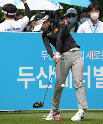 [포토]이예원 '매치퀸을 향한 임팩트'