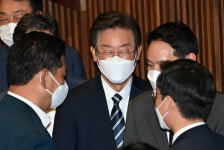 野 당대표 여론 조사…이재명 33.2%, 박용진 15.0%, 박지현 8.8%[조원씨앤아이]