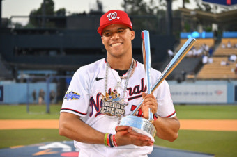 후안 소토, MLB 올스타전 홈런 더비 '우승'
