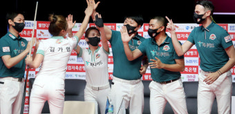 '팀리그 신생팀' 하나카드, 단숨에 우승후보? 개막 2연승