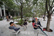 [포토]도심 속 쉼터 광화문광장