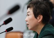 [포토]정미경 최고위원 사퇴, '당의 혼란과 분열 수습이 먼저'