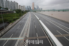 [포토] 올림픽도로 통제