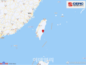 대만 규모 6.4 지진 하루만에 또 6.8 강진…여진 60여차례