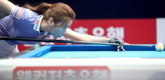 '김진아 2승 활약' 하나카드, 프로당구 PBA 팀리그 2라운드 첫 승