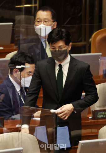 [포토]'본회의 참석한 한동훈'