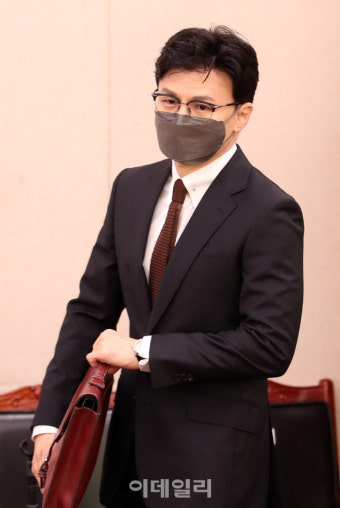 [포토]'법사위 출석하는 한동훈'