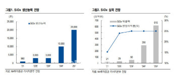 대주전자재료, 실리콘 음극재 올 4Q부터 고성장 전망-NH
