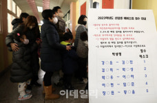 [포토]초등학교 예비소집 가는 길