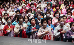 [포토] 일성여자중고등학교 졸업식