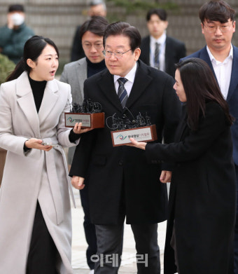 [포토]이재명 대표, '2차 공판 출석'