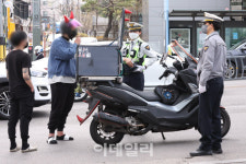 [포토]금천구에서 이륜차 집중단속