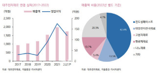 대주전자재료, 단기 실적 불확실성…내년 2차전지 성장 본격화-키움
