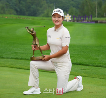 [포토]한진선 '기쁨의 우승 포즈'