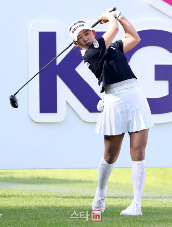 [포토]배소현, 제12회 KG 레이디스 오픈 2라운드 출발