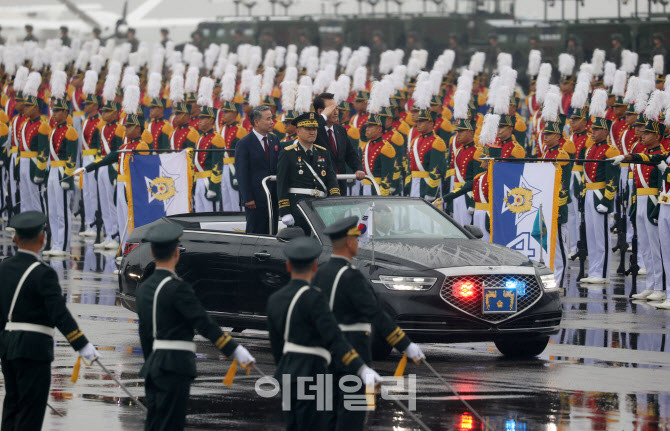 윤석열 대통령, 국군의 날 기념식에서 북한에 경고 핵무기 사용은 북한 정권의 종말 강조