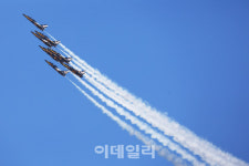 [포토]ADEX 2023 블랙 이글스, 화려한 에어쇼