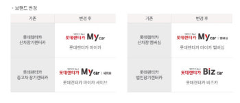 롯데렌터카, 브랜드 재정비..전 상품에 방문 정비 서비스 제공