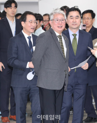 [포토]'탈당 기자회견 준비하는 조응천, 이원욱, 김종민'