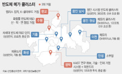 반도체 투톱, 세계 최대 클러스터 조성…정부는 전력·용수 공급 지원사격