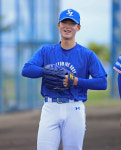 삼성 5선발 후보 이호성, 지바롯데 연습경기서 2이닝 1실점