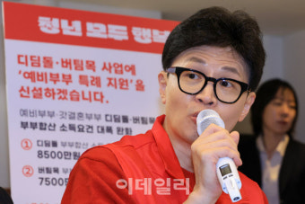 [포토]발언하는 한동훈 국민의힘 비대위원장