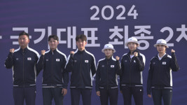 올림픽金보다 어려운 양궁 태극마크 김우진-임시현, 남녀 1위 파리행