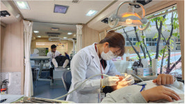 경북대치과병원, 대구 달서구 세명학교 진료봉사 실시
