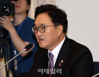 [포토]우원식 국회의장, 