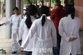 [포토]세브란스병원 교수들, 무기한 휴진 이어간다