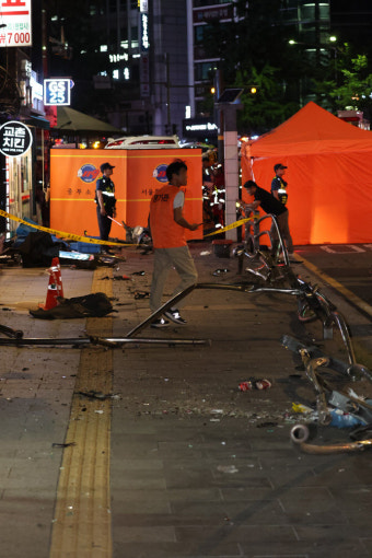 오세훈, 시청역 역주행 사고현장 지휘 