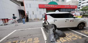 참사 이틀만에...국립중앙의료원 응급실에 택시 돌진 “급발진” 주장