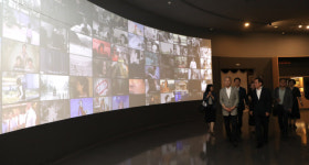 [포토]한국영화박물관 현장 방문한 유인촌 장관