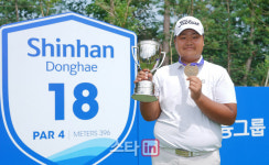 상비군 유민혁, 제1회 신한동해 남자 아마골프 초대 챔프 등극