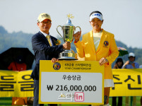 [포토]신인 유현조,우승 상금 감사합니다
