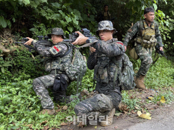 해병대, 필리핀서 '카만닥 훈련'…수출 상륙장갑차 유지보수 지원도