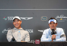 [포토] 김주형과 박상현 주형이가 월드스타가 되서 돌아왔어요