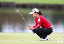 김수지, KLPGA 오로라월드 챔피언십 3라운드서 단독 선두…우승 발판 마련