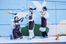 [포토] 해운대 반송지역 벽화그리기 봉사활동