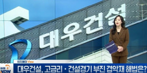 [이지혜의 뷰]대우건설, 고금리ㆍ건설경기 부진 겹악재 해법은?
