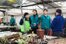 폭설 피해농가 찾은 이상일 용인시장 특별재난지역 지정 건의