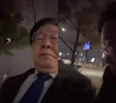 [영상] 이재명, 국회 담 넘어 진입...민주당 의원 집결