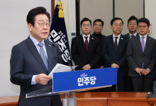 최근 지지율 하락 이재명 