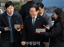 [포토]이재명 더불어민주당 대표, '선거법 2심' 결심 출석…