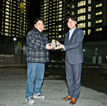 SM그룹 경남기업, 장흥역 경남아너스빌 입주 기념 점등식 개최