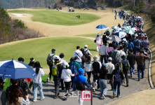 [포토]‘신비동물원 디오션 컵 골프구단 대항전 with ANEW GOLF’최종라운드 구름 관중
